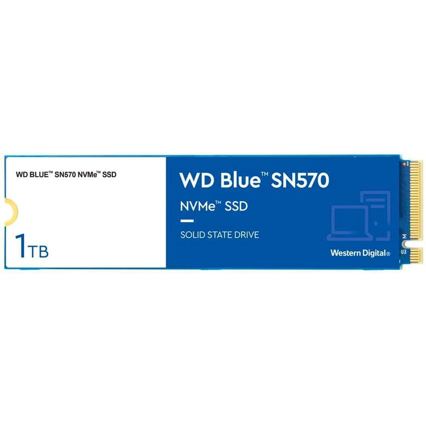 Disco Solido Ssd 1Tb Western Digital Sn570 Blue M2 Pcie Gen3